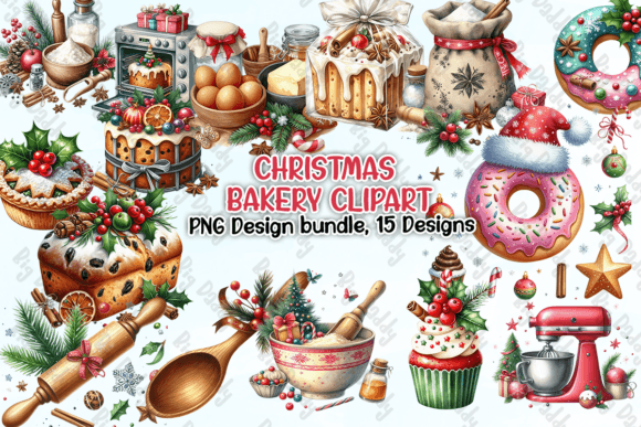 Download Christmas Bakery Clipart PNG - Premium Resources