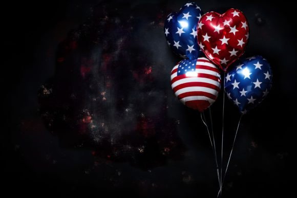 Download Red and Blue Balloons with Copy Space - Space Collection