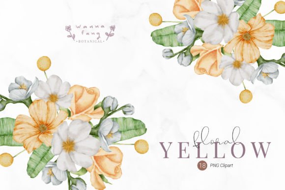 Download Watercolor Floral Botanical Clipart, PNG - Floral Collection