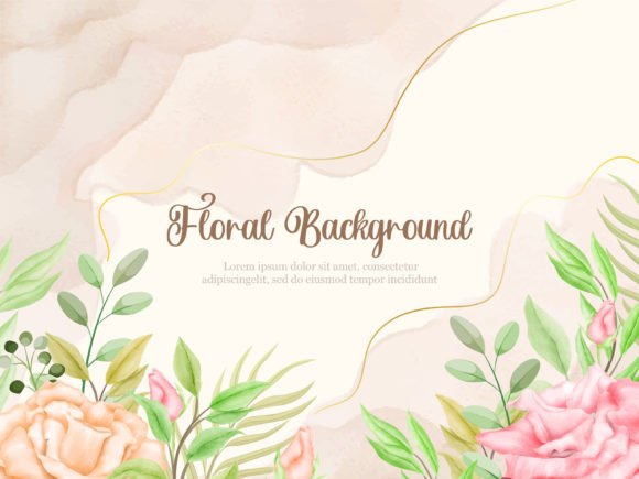 Download Floral Watercolor Wedding Banner Design - Floral Collection