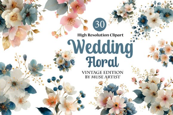Download Wedding Floral Clipart - Floral Collection