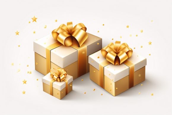 Download Copy Space Christmas Gift Box Background - Space Collection
